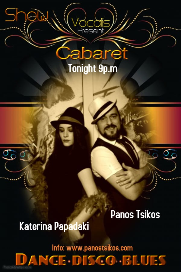 Cabaret Live Show – Book us now – Summer season 2019!